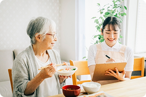 自己決定が「食べる準備（先行期）」を促す